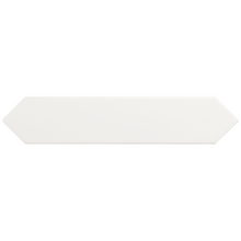 Load image into Gallery viewer, Arrow Pure White Subway Decor Tile
