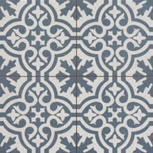 Load image into Gallery viewer, Chic Berkeley Slate Blue Decor Tile
