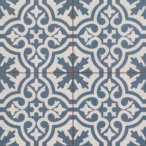Chic Berkeley Slate Blue Decor Tile
