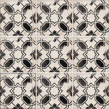 Load image into Gallery viewer, H15 Caleta Black Porcelain Decor Tile
