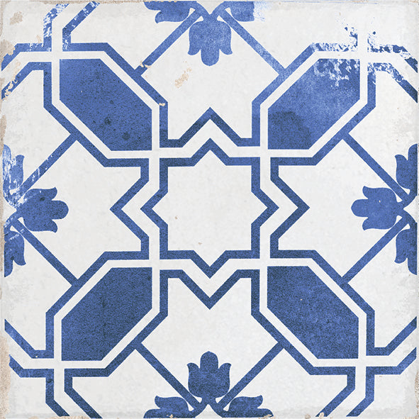 H15 Caleta Blue Porcelain Decor Tile