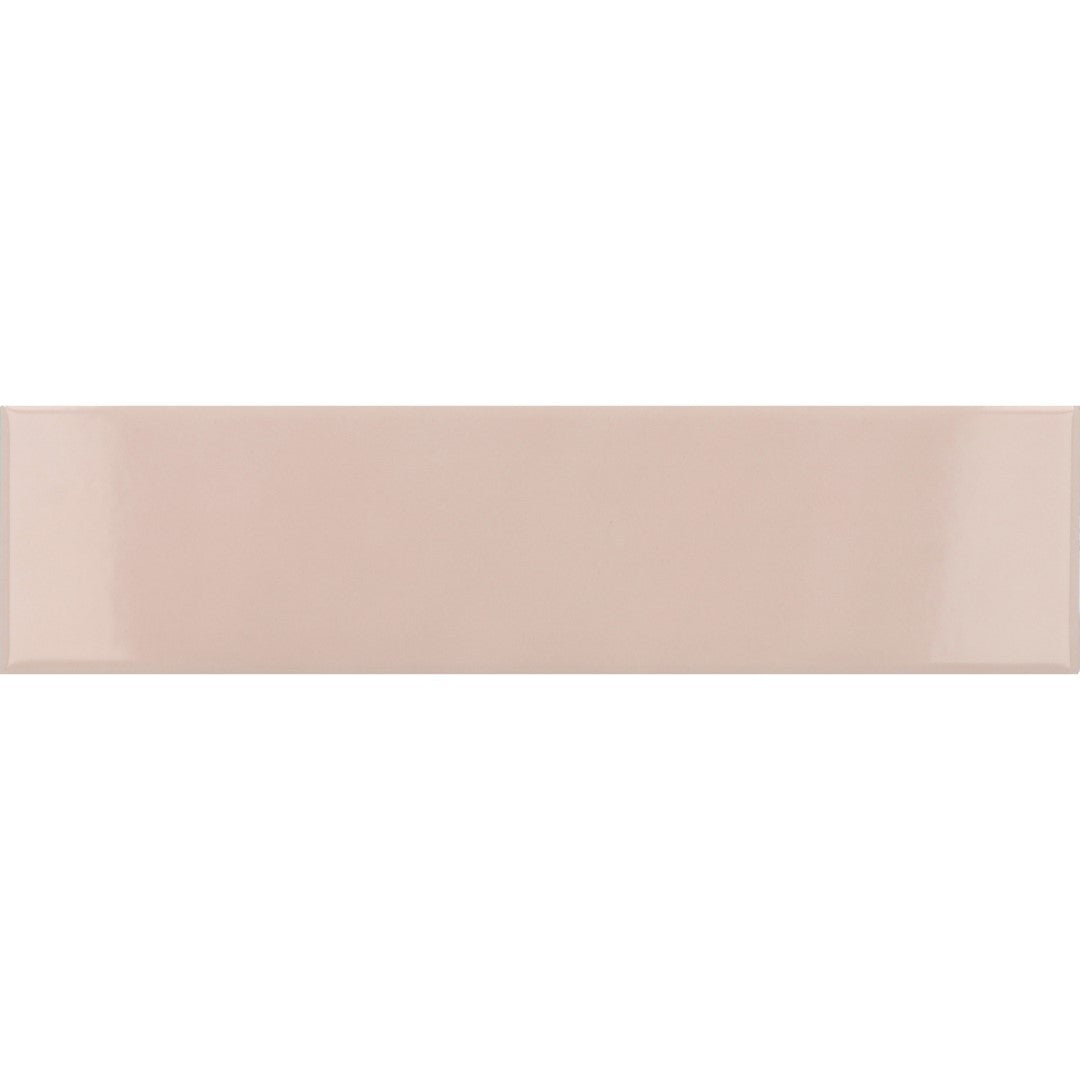 Costa Nova Pink Stony Metro Decor Tile