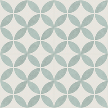 Load image into Gallery viewer, H15 Enya Aqua Porcelain Decor Tile
