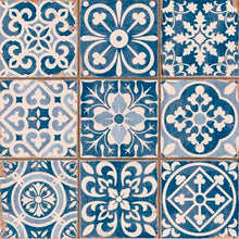 Load image into Gallery viewer, FS Faenza A Blue Pre-Corte Decor Tile

