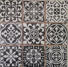 Load image into Gallery viewer, FS Faenza N Black Pre-Corte Decor Tile
