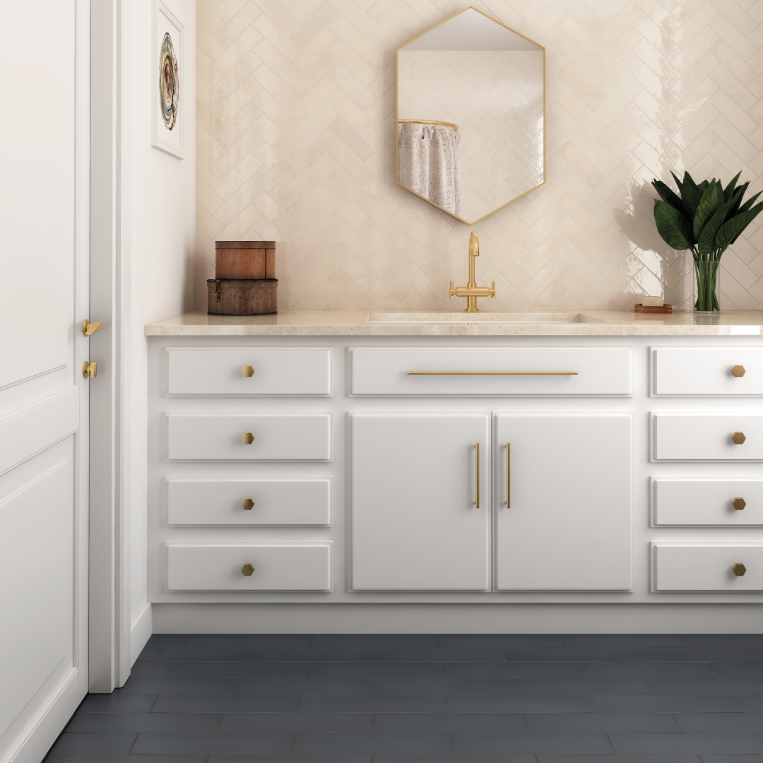 Riviera Wheat Metro Decor Tile