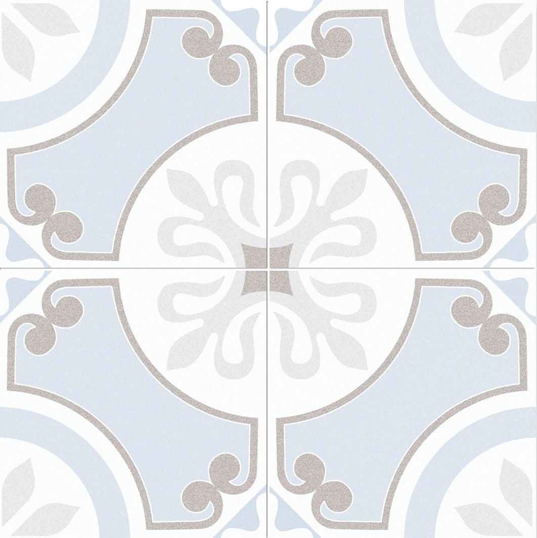 MVG1214 Glaston Light Blue Decor Tile