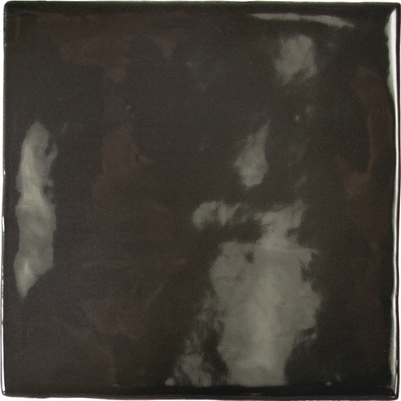 Manacor Black Cuadrado Decor Tile