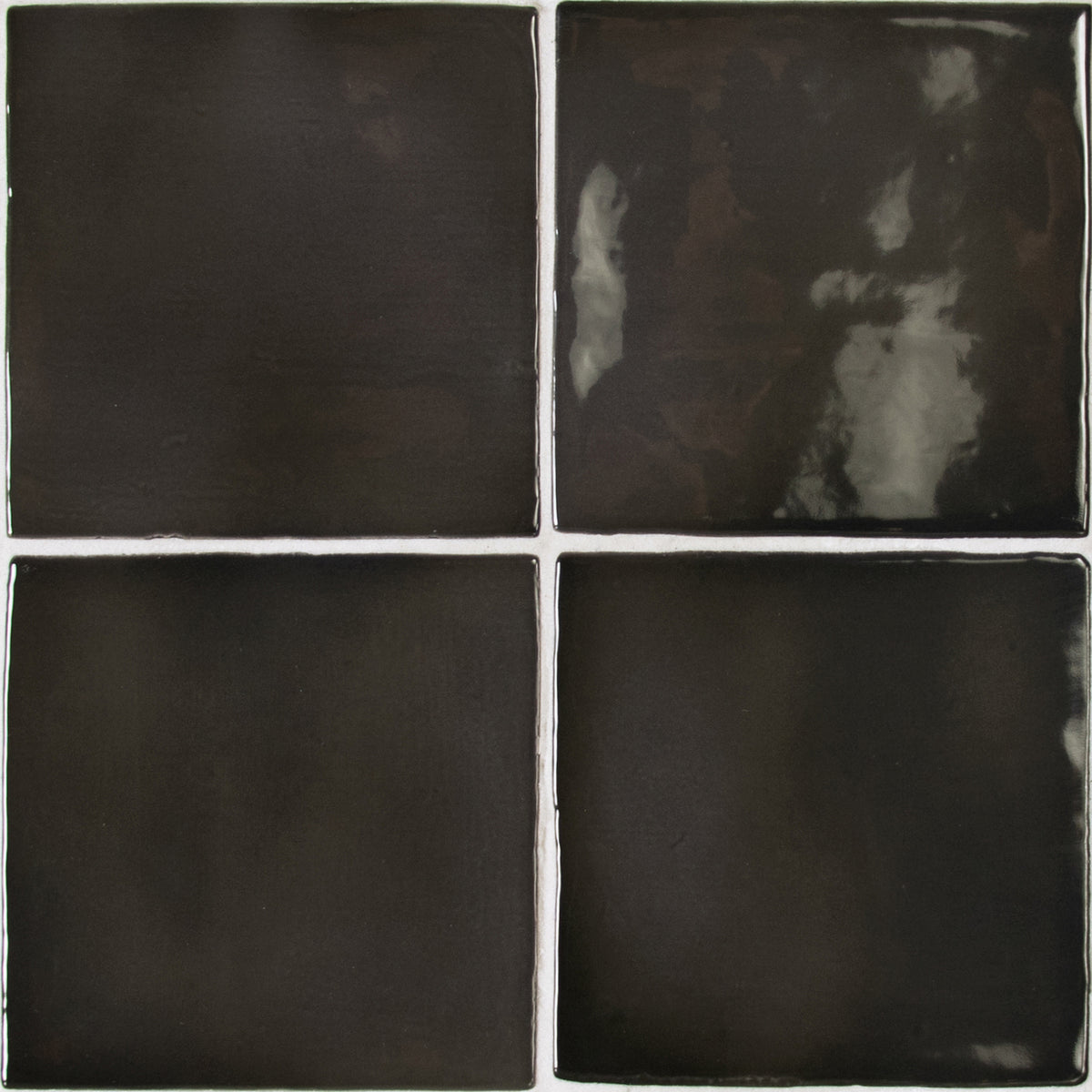Manacor Black Cuadrado Decor Tile