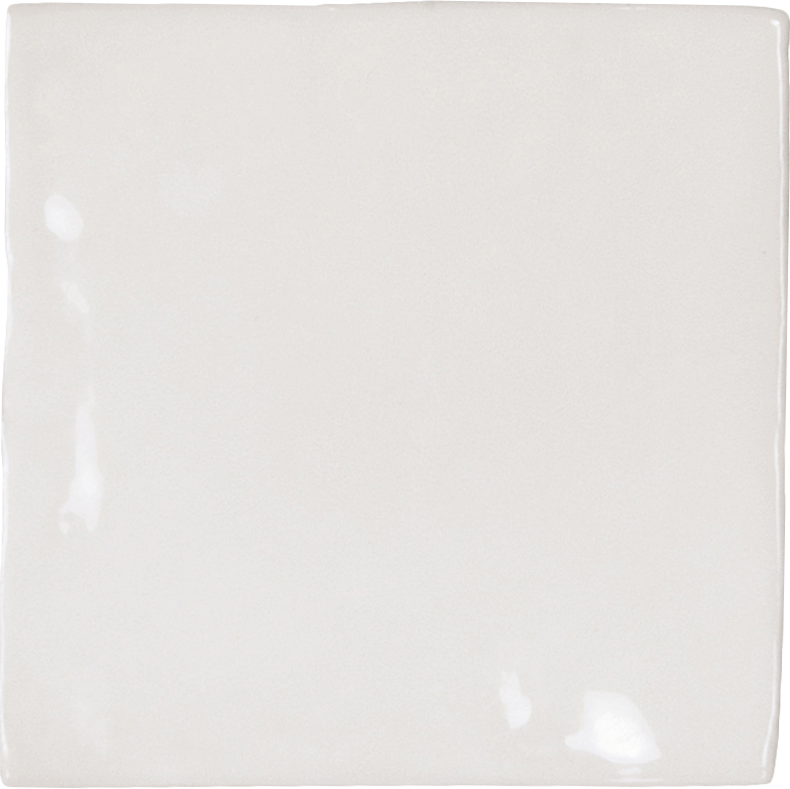 Manacor White Cuadrado Decor Tile