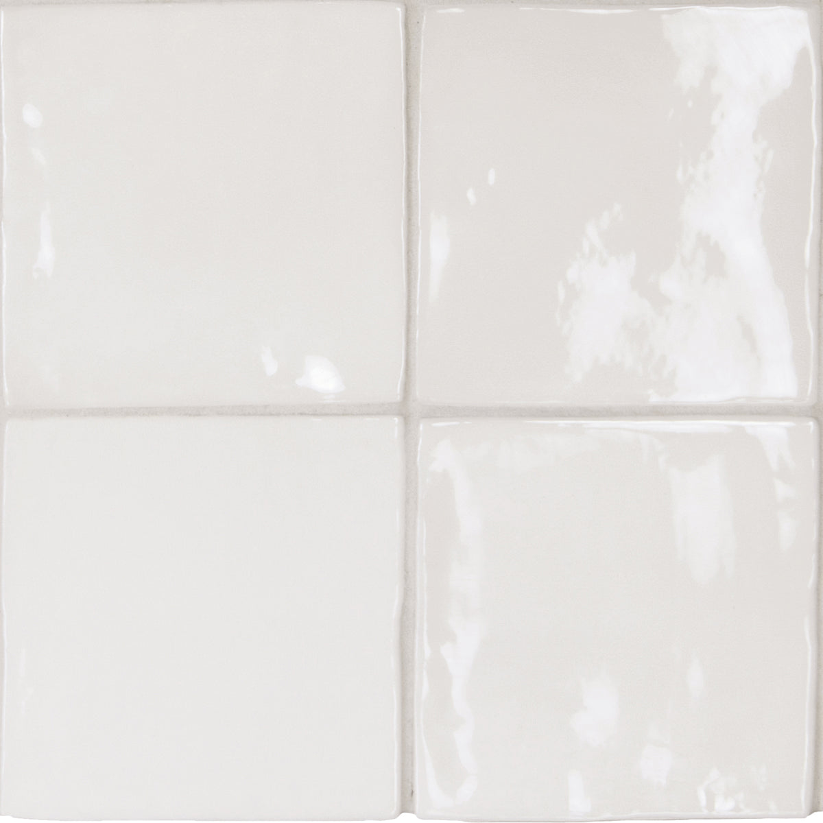 Manacor White Cuadrado Decor Tile