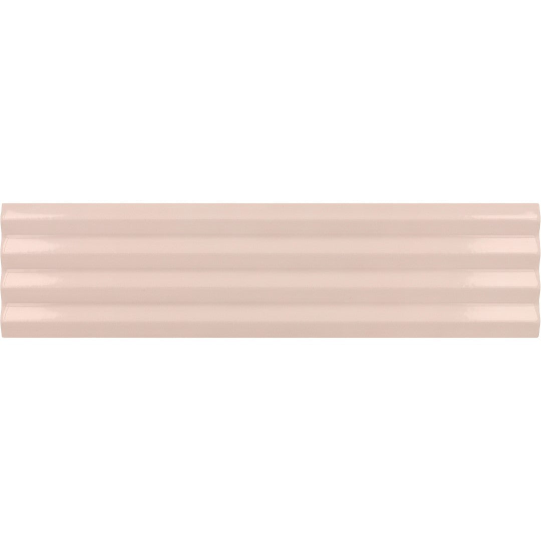 Praia Pink Stony Subway Decor Tile