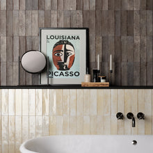Load image into Gallery viewer, SoHo Taupe Metro Porcelain Decor Tile
