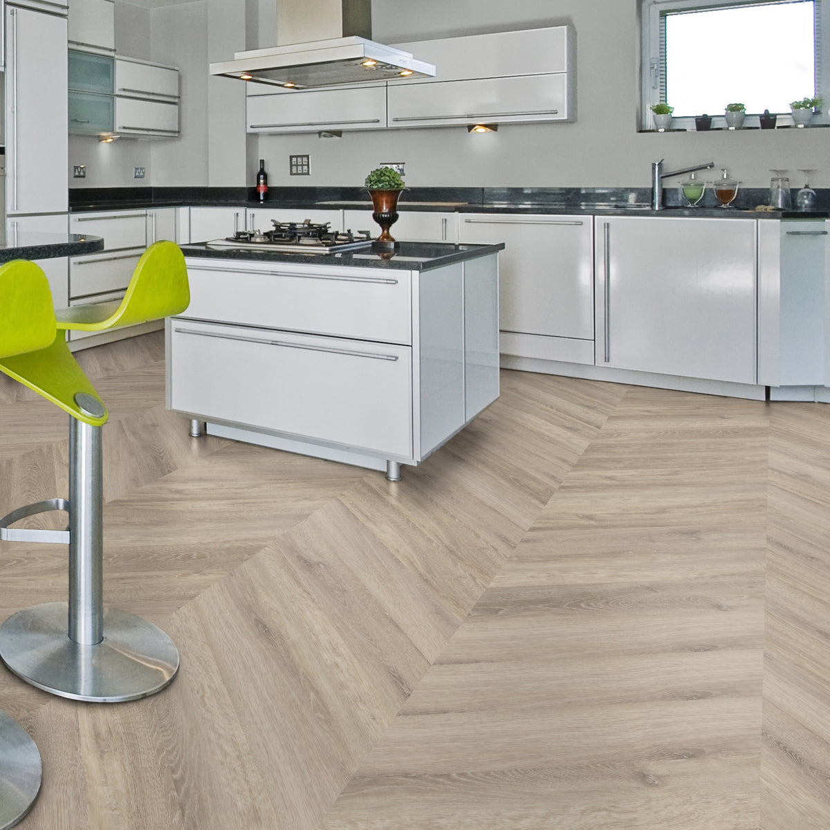 mFlor Chevron Parva Oak Sardinia