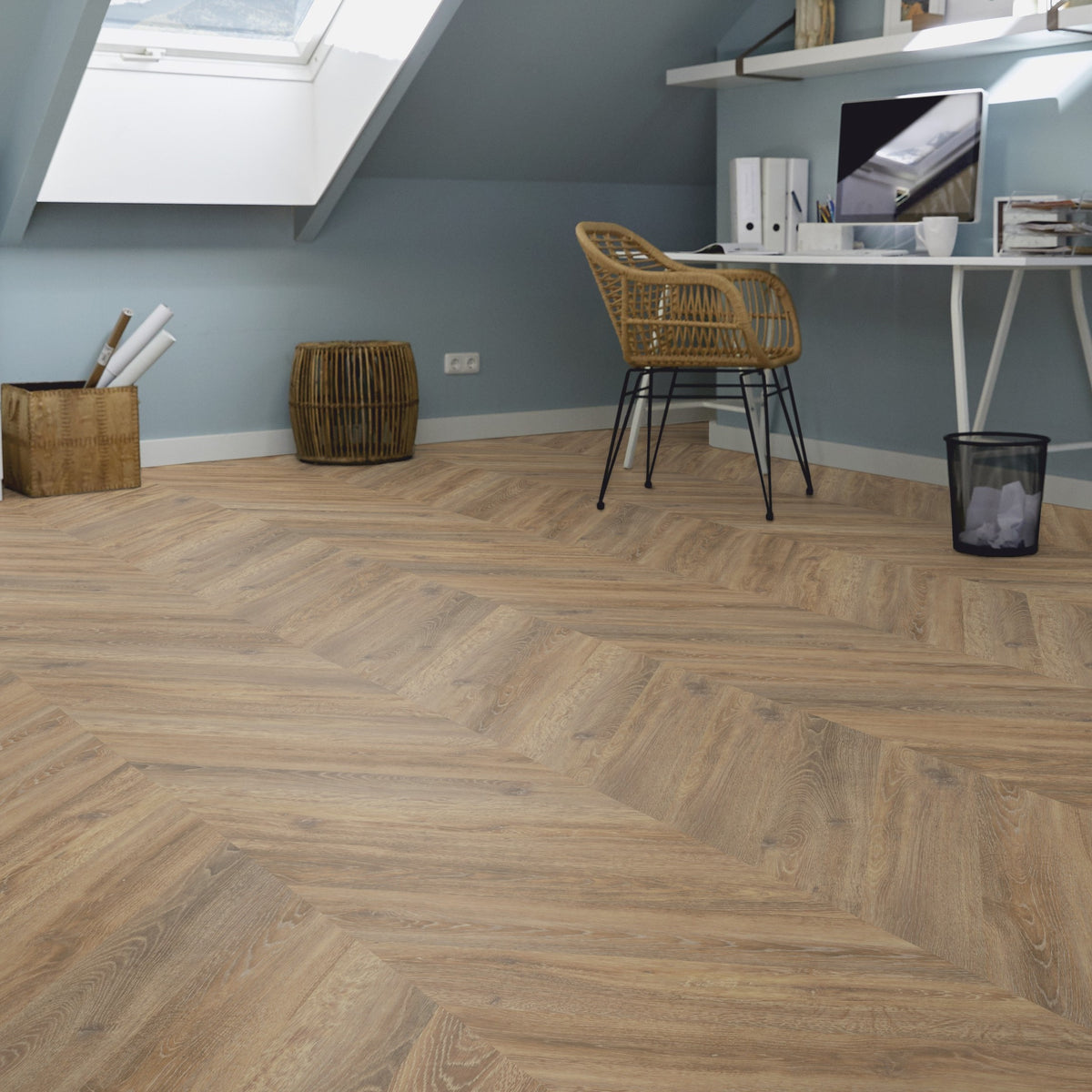 mFlor Chevron Parva Oak Apulia